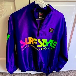 Surf Style vintage style windbreaker sz small NWOT